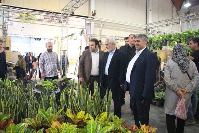 افتتاح نمایشگاه گل و گیاه،سوغات،هدایا و صنایع دستی