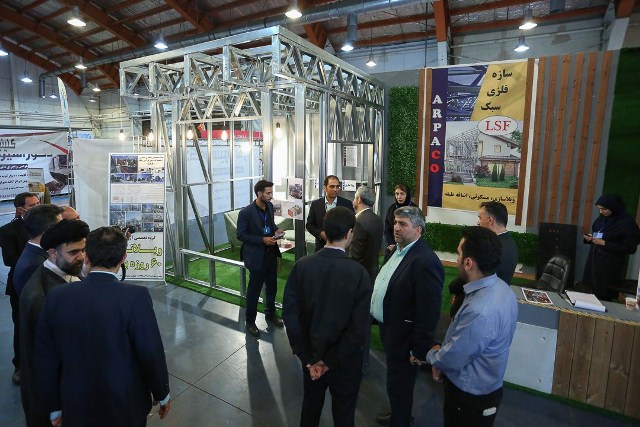 افتتاح نمایشگاه صنعت ساختمان