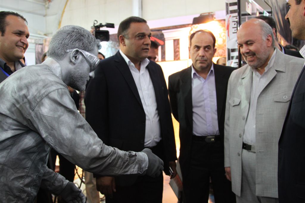 گزارش تصویری افتتاح نمایشگاه صنایع کوچک
