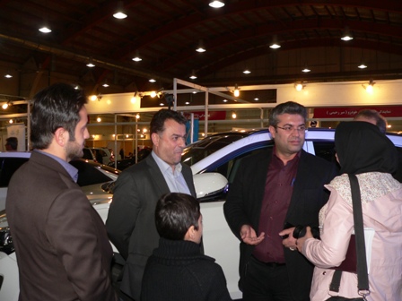 بازدید مهندس یحیی پور شهردار الوند از ششمین نمایشگاه خودرو و تجهیزات وابسته
