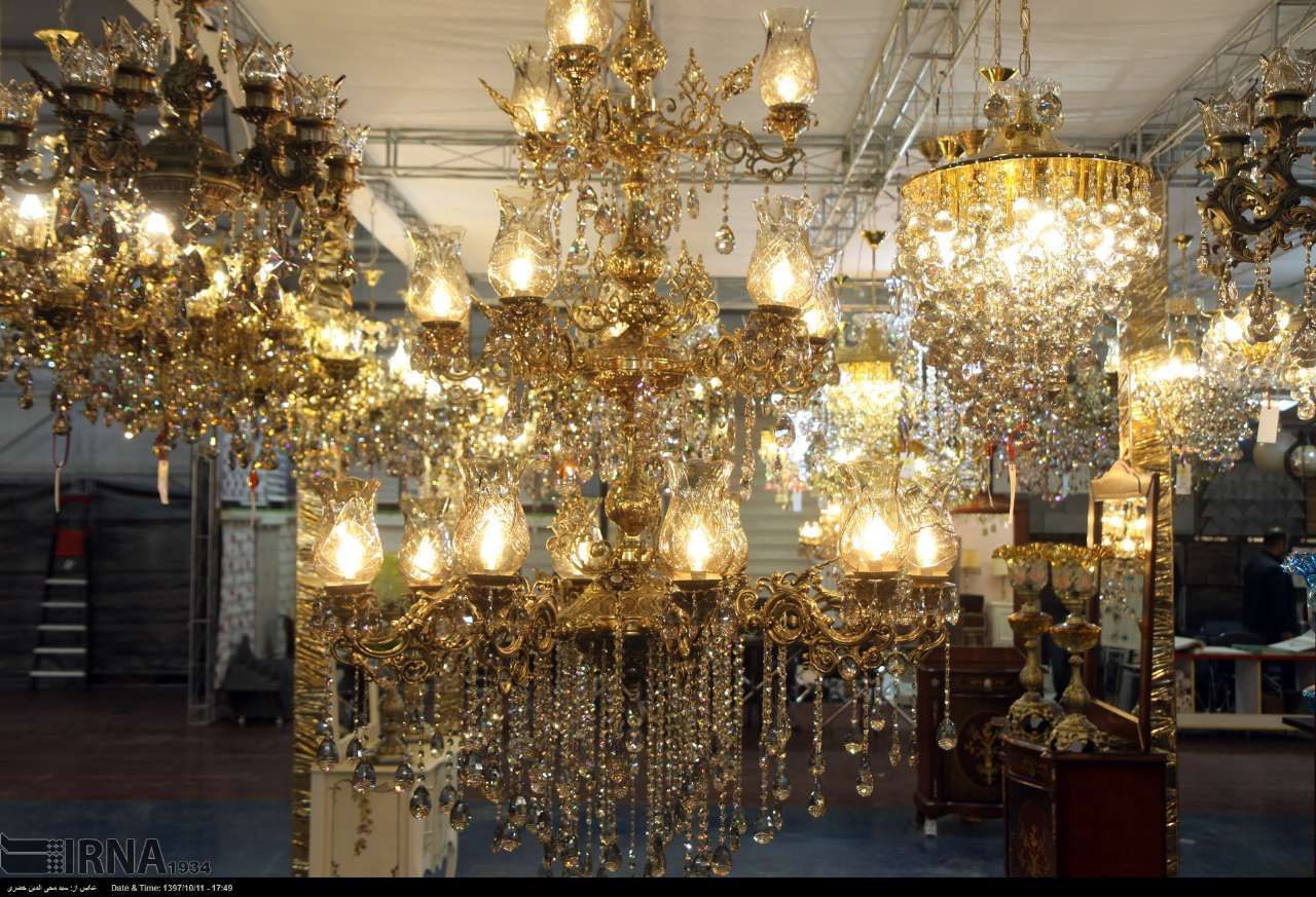 نمایشگاه لوستر،چراغهای تزئینی، روشنایی و دکوراسیون داخلی