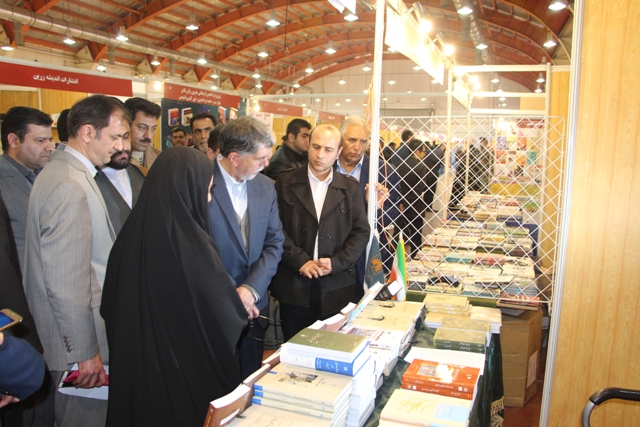 گزارش تصویری آیین گشایش یازدهمین نمایشگاه کتاب استان قزوین