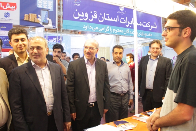 بازدید نمایندگان قزوین در مجلس شورای اسلامی و مدیرکل صنعت ، معدن و تجارت از هفتمین نمایشگاه الکامپ